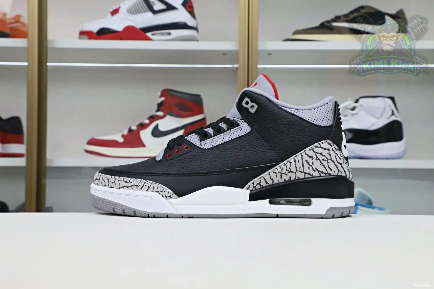 2018（854262-001）  Jordan blackcement retro 3 Air Kimikick Jordan 0328